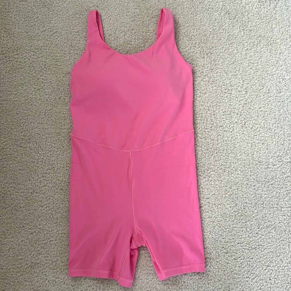 OFFLINE by aerie Real Me Low Key 5” Romper SZ S